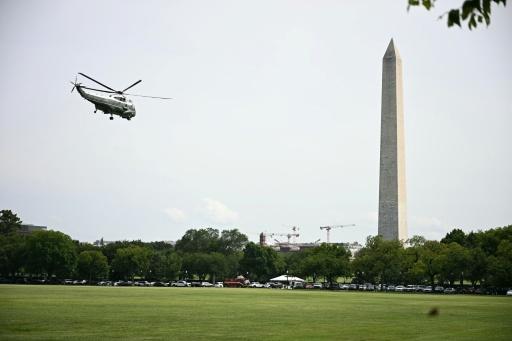 Construction at White House contributed to Trump helicopter close call: probe