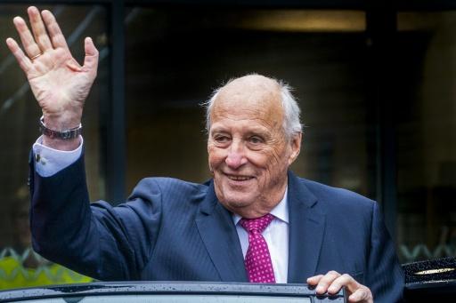 King Harald battled mounting health problems in his final years — Terje Pedersen / AFP