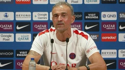 PSG: "Je suis un grand admirateur de Dembélé" (Luis Enrique)
