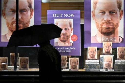 Harry kept up his criticisms of royal life in his 2023 autobiography scathingly called 'Spare' — JUSTIN TALLIS / AFP