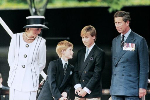 William is the eldest son of King Charles III's first marriage to Princess Diana — Johnny EGGITT / AFP