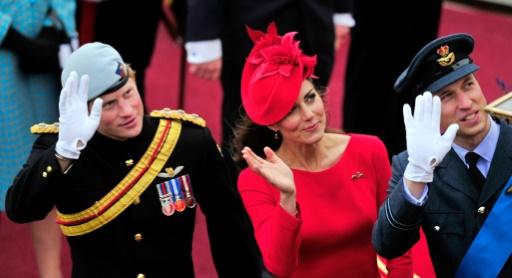 Harry was often seen together with William and his wife, Kate — GLYN KIRK / AFP