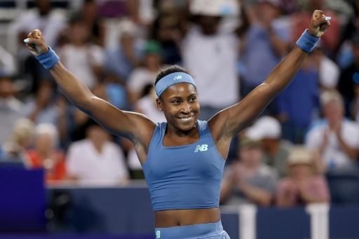 American Coco Gauff arrives at the US Open buoyed by her first title of the season in Cincinnati — MATTHEW STOCKMAN