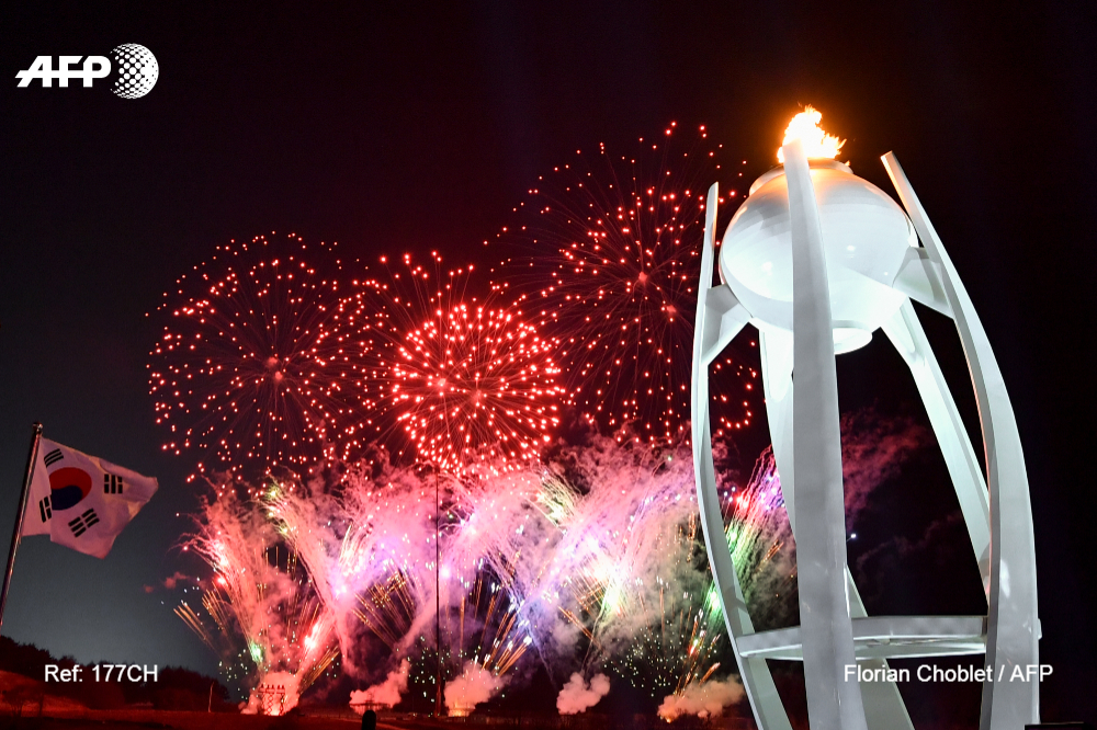 JO d'hiber, Pyeongchang, cloture, cloturation, AFP