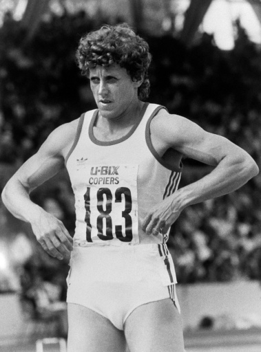 Czech athlete Jarmila Kratochvilova — - / AFP