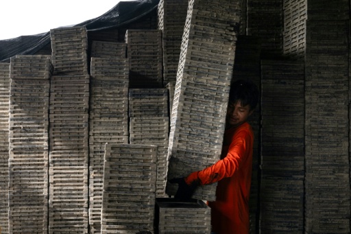 Myanmar migrants have long worked in neighbouring Thailand, but the country's civil war, triggered by a 2021 military coup, has sent even more fleeing across the border — Lillian SUWANRUMPHA / AFP