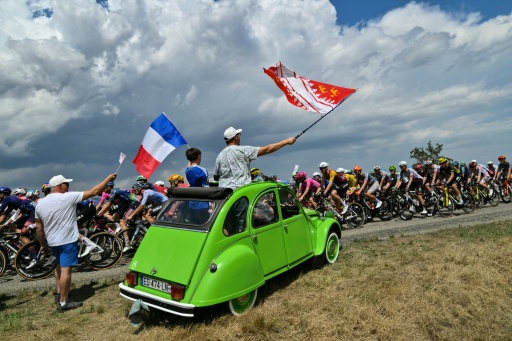 Stunning scenery is a key consideration for the race route because 'people also watch the Tour for the beauty of its landscapes' — Jeff PACHOUD / AFP