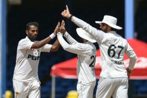 Pakistan beat West Indies by eight wickets to level series