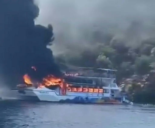 Elf Verletzte durch Rauchvergiftung bei Brand auf Ausflugsboot in der Türkei