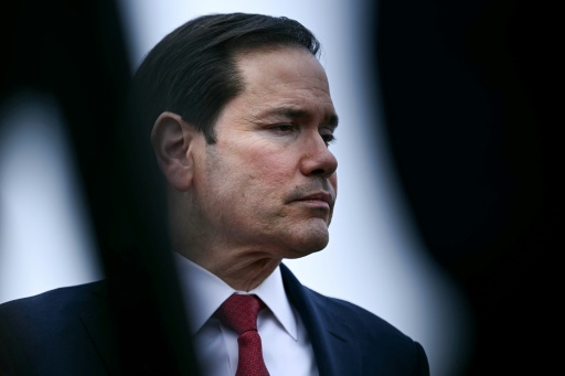 Rubio, seen in a photo from March 2026, said that the ICC 'threatens every aspect of our political and legal system'
