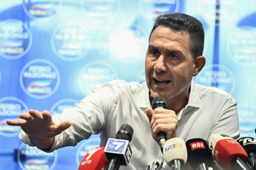 Former army general Vannacci broke away from Salvini's League party to found the FN — Filippo MONTEFORTE / AFP