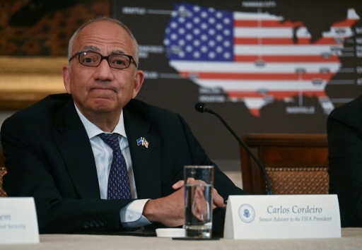 Carlos Cordeiro le 31 juillet 2026 à Washington — Jim WATSON / AFP