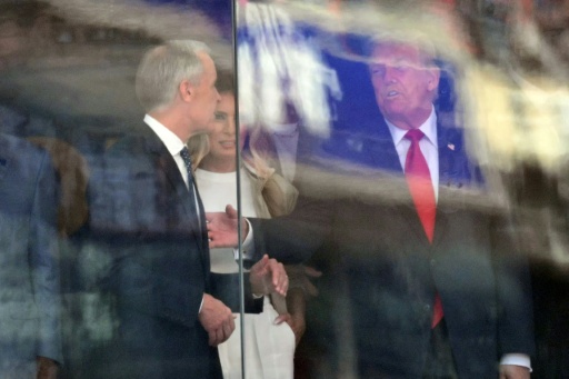 Trump watched the World Cup final alongside Canadian Prime Minister Mark Carney, whose country co-hosted the tournament with the United States and Mexico — Mandel NGAN / AFP