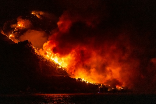 The country's fire chief described the fire as 'one of the worst in Croatia's history' — MIROSLAV LELAS / AFP