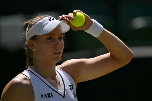 Elena Rybakina's bid for a second Wimbledon title was cut short