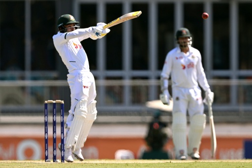 Mehidy half-century steers Bangladesh to big lead in Australia Test