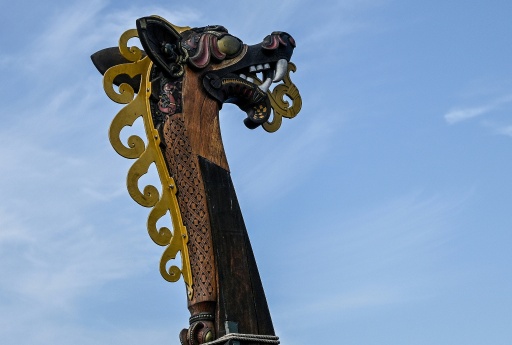 A detail of the Draken Harald Harfagre