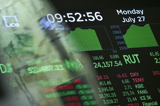 Wall Street clôture dans le rouge, surveille la hausse du pétrole
