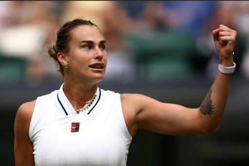 World number one Aryna Sabalenka
