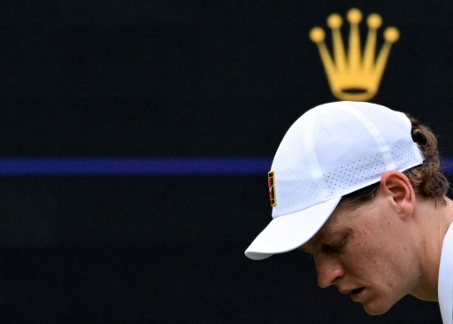 Defending Wimbledon champion Jannik Sinner