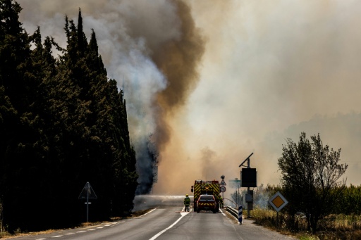 Los incendios forestales en Francia arrasaron el doble de superficie que el año pasado