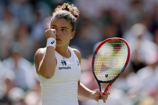 Jasmine Paolini reached her first Grand Slam quarter-final in two years