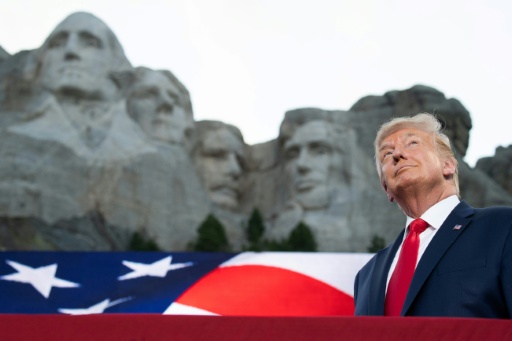 Trump heads for Mount Rushmore as US turns 250