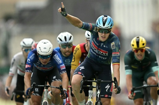 Merlier se apunta un tercer esprint en este Tour camino de los Alpes