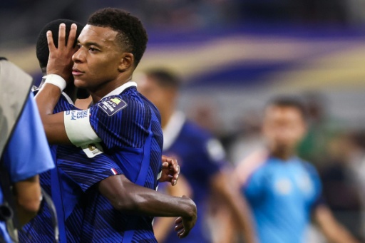 France forward Kylian Mbappe finished his World Cup campaign with eight goals