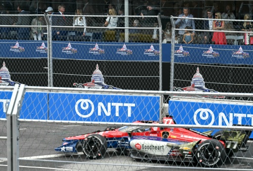 Course d'Indycar à Washington, le 23 août 2026 — SAUL LOEB / AFP