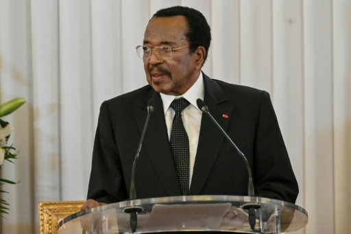 Biya's re-election for an eighth term in October sparked demonstrations that were violently repressed — Alberto PIZZOLI / AFP