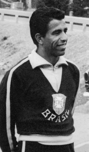 Brazilian star Vava featured in both the 1958 and 1962 World Cup triumphs — STAFF / AFP