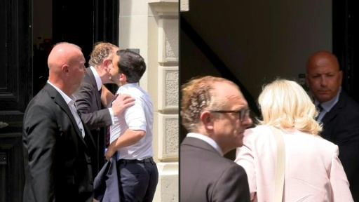 Présidentielle: Marine Le Pen arrive au siège du RN après la décision de la cour