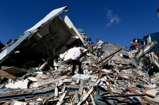 Authorities launched a massive rescue operation across several cities and put hospitals on red alert — Jaime SALDARRIAGA / AFP