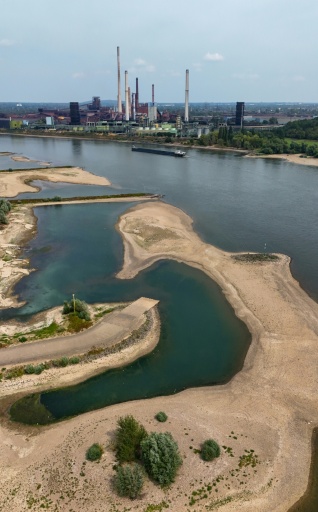 ING economist Carsten Brzeski noted that a 2018 drought shaved an estimated 0.3 percentage points off German growth, and said that the impact could be even more pronounced this year — Ina FASSBENDER / AFP