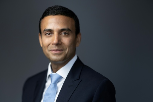 L'homme d'affaires et investisseur indien, Gagan Gupta, fondateur et PDG d'ARISE IIP, lors d'une séance photo à Paris, le 16 juin 2026 — Joel Saget / AFP