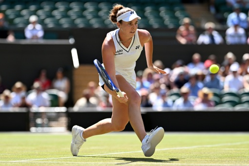 Noskova aims to emulate Kvitova after reaching first Wimbledon semi