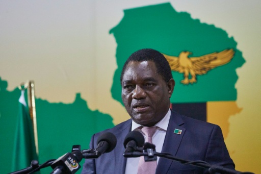 Hakainde Hichilema won the presidency in 2021 on his sixth attempt — Jekesai NJIKIZANA / AFP