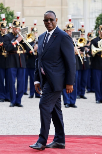 Macky Sall, 64, is the only candidate who does not come from Latin America — Ludovic MARIN / AFP