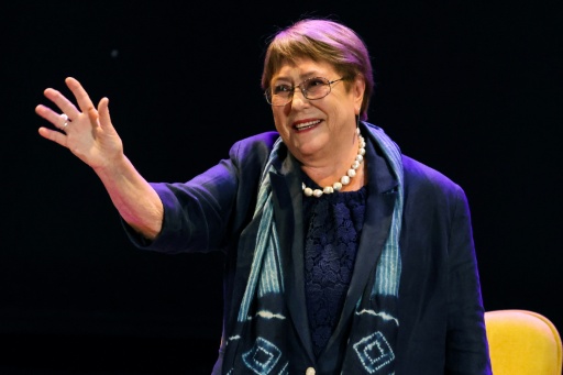 A Chilean socialist tortured by the regime of Augusto Pinochet, Michelle Bachelet became the country's first woman president in 2006 — Cristobal BASAURE / AFP