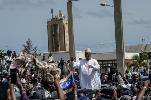 Ex-president Sall arrives back in Senegal for meeting with successor