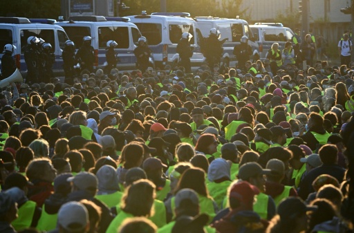 Polizei: Rund 20.000 Menschen protestieren in Erfurt gegen AfD-Parteitag