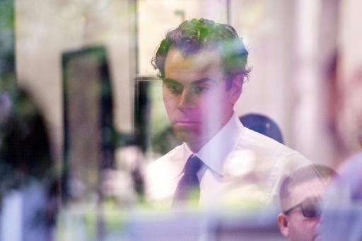 Adam Mosseri, head of Instagram, goes through security upon his arrival at the courthours where Meta is on trial over social media addiction — Karl Mondon / AFP