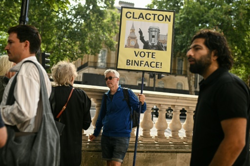 None of the mainstream political parties is fielding a candidate at the by-election — Oli SCARFF / AFP