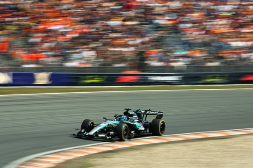 Mercedes driver George Russell wins Dutch GP sprint race
