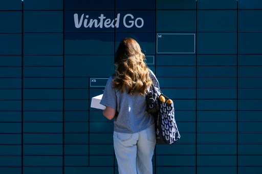 Delivery pickup stations have helped Vinted grow — Loic VENANCE / AFP
