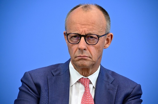 Le chancelier allemand Friedrich Merz lors de la conférence de presse estivale à Berlin, le 15 juillet 2026