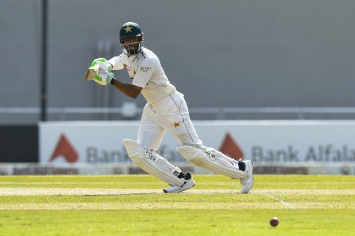 Masood leads Pakistan to 199-3 against West Indies
