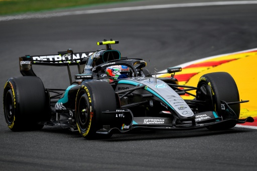 Antonelli domina en ensayos libres en Bélgica, Ferrari en segundo plano