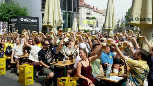 Vienna beer lovers attempt world record for biggest simultaneous pour